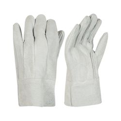 LUVA DE RASPA FIT COM REFORCO IINTERNO PUNHO 7CM C... - Data Brasil - EPI's & Treinamentos