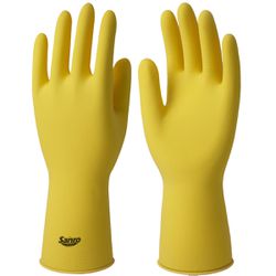 LUVA LATEX TOP AMARELA CA40044 - V0137 - Data Brasil - EPI's & Treinamentos