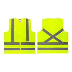 COLETE REFLETIVO ZIPER S/ BOLSO - V0353 - Data Brasil - EPI's & Treinamentos