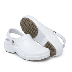 SAPATO CLOGS BRANCO CA49860 - V0408 - Data Brasil - EPI's & Treinamentos