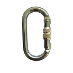 MOSQUETAO OVAL AÇO BICROMADO 25KN ROSCA CG670 - 13... - Data Brasil - EPI's & Treinamentos