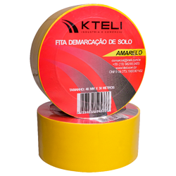 FITA PARA DEMARCAÇÃO DE SOLO 48MMX30M - 42074 - Data Brasil - EPI's & Treinamentos