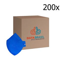 KIT MASCARA DESCARTAVEL PFF2 SEM VALVULA 200UND CA... - Data Brasil - EPI's & Treinamentos