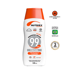 PROTETOR SOLAR FPS 99 FACIAL 120ML - 47023 - Data Brasil - EPI's & Treinamentos