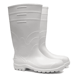 BOTA PVC CANO LONGO SEM FORRO 85BPL600 BRANCA CA37... - Data Brasil - EPI's & Treinamentos