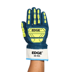 LUVA DE SEGURANÇA IMPACTO ANSELL EDGE 48-905 CA444... - Data Brasil - EPI's & Treinamentos