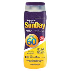 PROTETOR SOLAR FPS 60 1/3 UVA 200ML - 23225 - Data Brasil - EPI's & Treinamentos