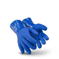 LUVA SUPER PVC AZUL 26CM PALMA ASPERA TAMANHO UNIC... - Data Brasil - EPI's & Treinamentos