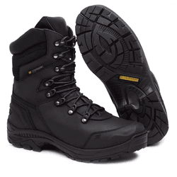 BOTA TÁTICA MILITAR 100% COURO CANO MEDIO BOPE CA4... - Data Brasil - EPI's & Treinamentos
