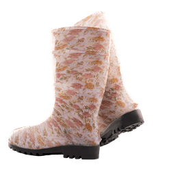 BOTA PVC FEMININA FLORES - V0067 - Data Brasil - EPI's & Treinamentos