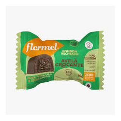 Bombom Recheado Avelã Crocante Zero Açúcar Flormel... - DAYDIIEU