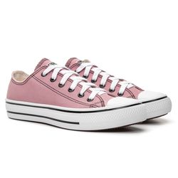 Tênis Day Felice Clássico em Lona Rosa - Day Felice | Calçados Femininos