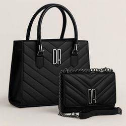 Kit Gabi Grafite + Balada Preto - Debora Ribeiro Bolsas