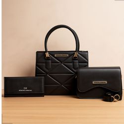 Kit Julia Preto - Debora Ribeiro Bolsas
