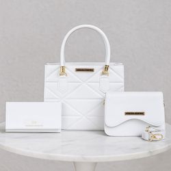 Kit Julia Branco - Debora Ribeiro Bolsas