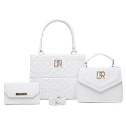 Kit Bia Branco - Debora Ribeiro Bolsas
