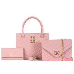 Kit Day Rosa - Debora Ribeiro Bolsas