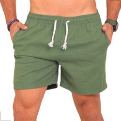 Short Linho Verde - Debora Ribeiro Bolsas