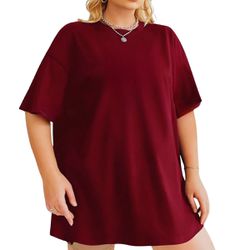 Camiseta Basica Comum Bordô - Debora Ribeiro Bolsas