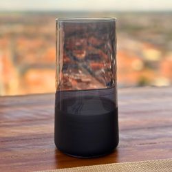 Jogo de Copos 6 Peças Preto Fumê - DECORABI