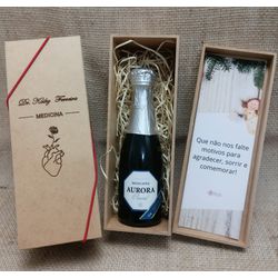 Mini espumante personalizado - mnep2023 - Decorar Criando