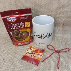 Caneca com Bolo - 1DFA6A6 - Decorar Criando