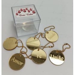 Marcadores de Taças - 1A98B26 - Decorar Criando