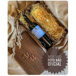Caixa para vinho personalizada - cpvp02022 - Decorar Criando