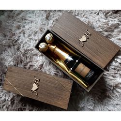 Caixa para Bebida - A7F432 - Decorar Criando