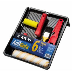 Kit de pintura anti gota com 6 peças Atlas - Degraus Materiais de Construção