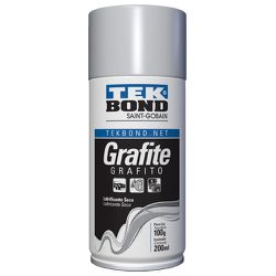 Grafite Lubrificante Seco Spray 200ml/100g Tekbond - Degraus Materiais de Construção