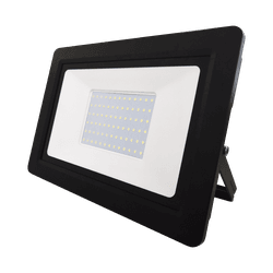 Projetor Refletor Led 50W 6500K Preto 17X15cm Bron... - Degraus Materiais de Construção