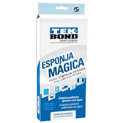 Esponja Mágica Tekbond Limpeza Pesada Embalagem c/... - Degraus Materiais de Construção