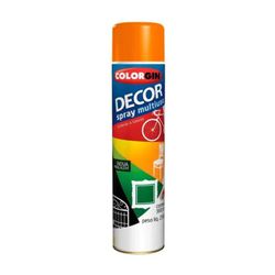 Tinta Spray Colorgin Decor Laranja - Degraus Materiais de Construção