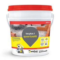 Impermeabilizante Tecplus 1 Quartzolit 3,6 litros - Degraus Materiais de Construção