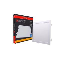 PAINEL LED QUADRADO EMBUTIR 24W 30CM 3000K AVANT - Degraus Materiais de Construção