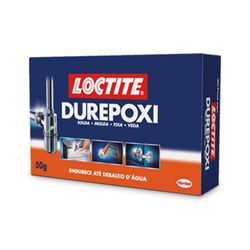 DUREPOXI MASSA CINZA ORIGINAL LOCTITE 50 G - Degraus Materiais de Construção