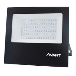 REFLETOR LED BIVOLT 100W 6500K BRANCO FRIO AVANT - Degraus Materiais de Construção