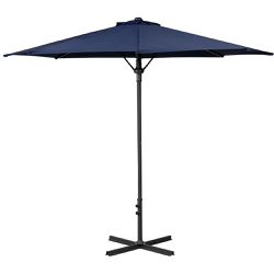 Ombrelone Guarda Sol Itapuã 3M Jardim/Piscina Azul... - Degraus Materiais de Construção