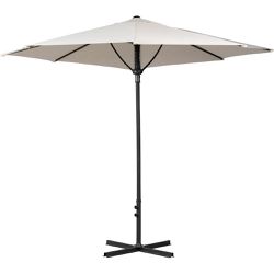 Ombrelone Guarda Sol Itapuã 3M Jardim/Piscina Bege... - Degraus Materiais de Construção