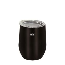 Copo Térmico Cerveja Café C/Tampa 360ml Preto Mor - Degraus Materiais de Construção