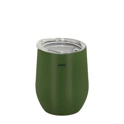 Copo Térmico Cerveja Café C/Tampa 360ml Verde Mor - Degraus Materiais de Construção