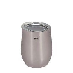 Copo Térmico Cerveja Café C/Tampa 360ml Inox Mor - Degraus Materiais de Construção