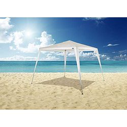 Tenda Praia Piscina Gazebo 2,4X3m Ráfia Branco Mor... - Degraus Materiais de Construção