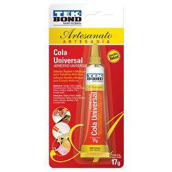 Cola Universal Para Artesanato Bisnaga 17g Tekbond - Degraus Materiais de Construção