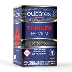 THINNER EUCATEX 5LT - Degraus Materiais de Construção