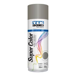 Tinta Spray Super Color Platina Uso Geral 350ml Te... - Degraus Materiais de Construção