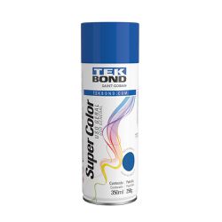 Tinta Spray Super Color Azul Uso Geral 350ml TekBo... - Degraus Materiais de Construção