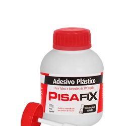 ADESIVO PLASTICO PVC 175G COM PINCEL PISAFIX - Degraus Materiais de Construção