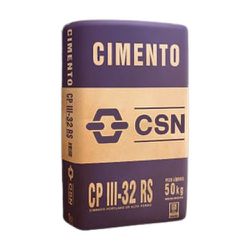 CIMENTO CSN CPIII-32RS 50KG - Degraus Materiais de Construção